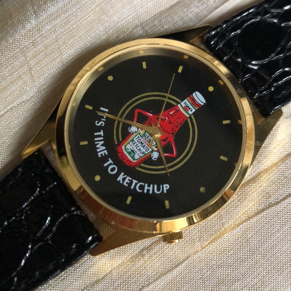 Heinz Ketchup Watch Vintage-it’s Time to Ketchup